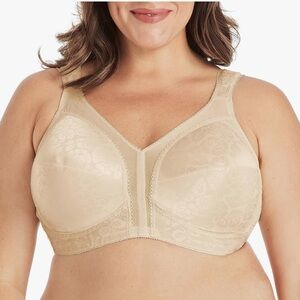 Playtex bra style #4693 18 hour no wire bra 42D cream